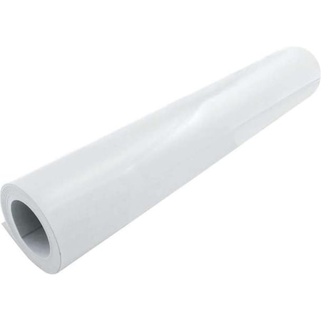 50 Ft. X 24 In. Plastic Roll; White
